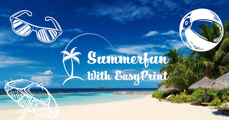 Het zomerassortiment van EasyPrint