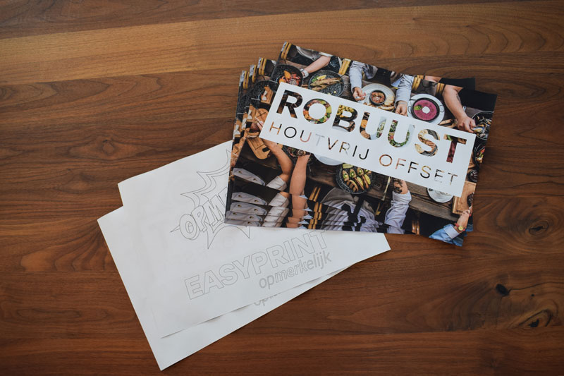 Placemats en kleurpaten van ROBUUST | Online drukkerij EasyPrint