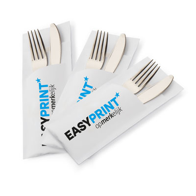 Bestekzakjes met logo EasyPrint